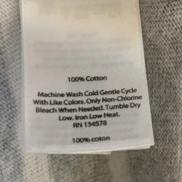 Vineyard Vines Dress Size XS Striped Pullover Sweater 3/4 Sleeves Twee Comfort - Picture 5 of 7